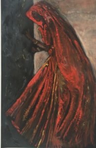 personnage drapés