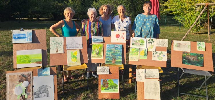 Peindre aussi au vert en Bourgogne… Peindre aussi au vert en Bourgogne…